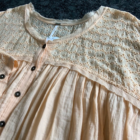 Free People Eyelet Top - Picture 4 of 10